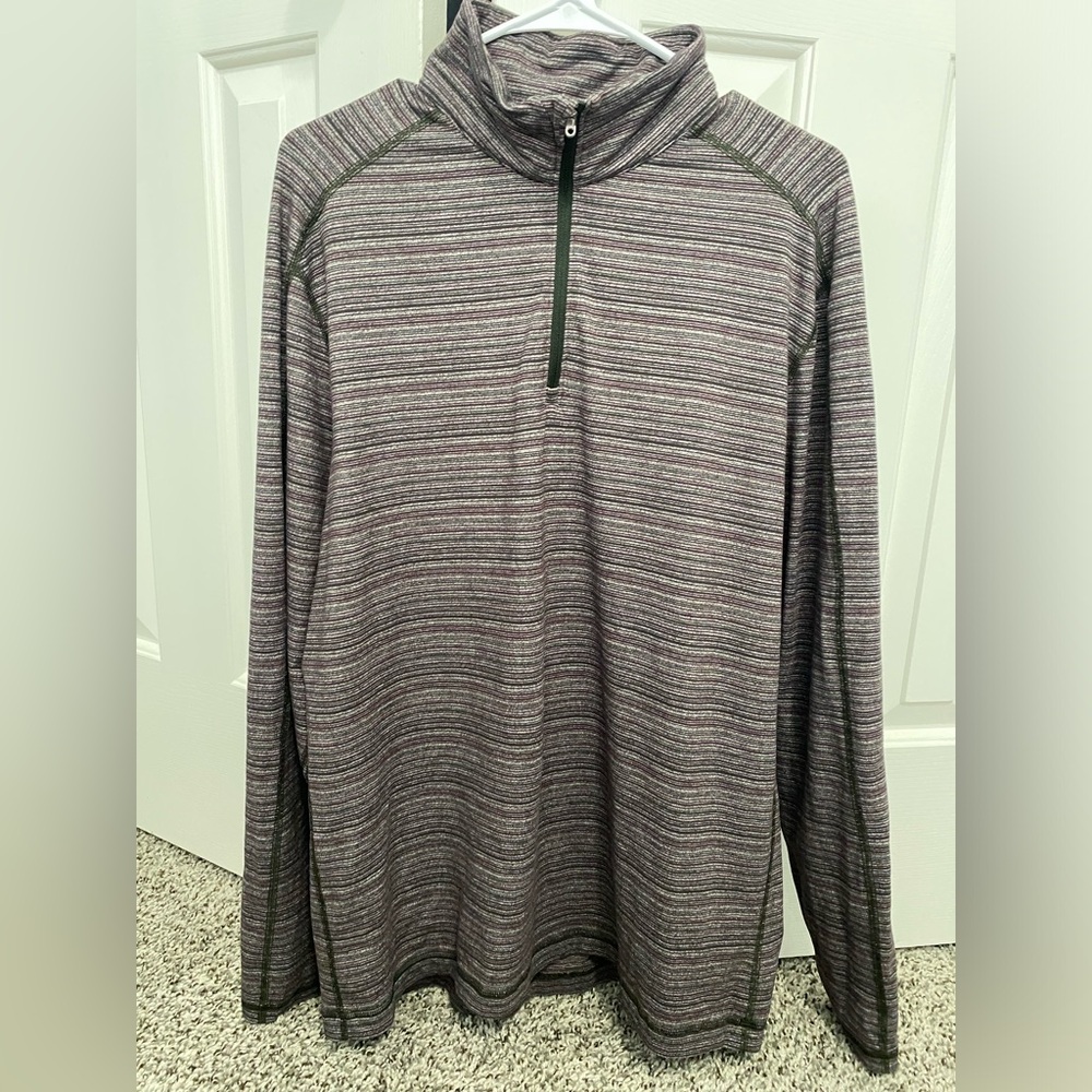 M - Lululemon LS 1/4 Zip Shirt
